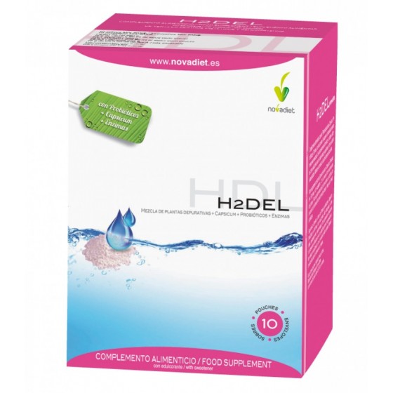 H2DEL 10 SOBRES NOVA DIET 