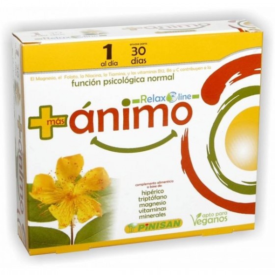 MAS ÁNIMO 30 CAPS PINISAN