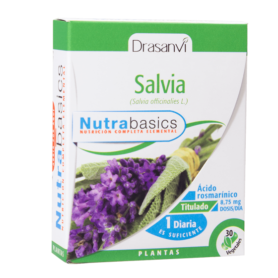Salvia 30 cápsulas...