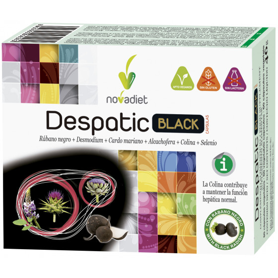 DESPATIC BLACK 60 CAPS NOVA...