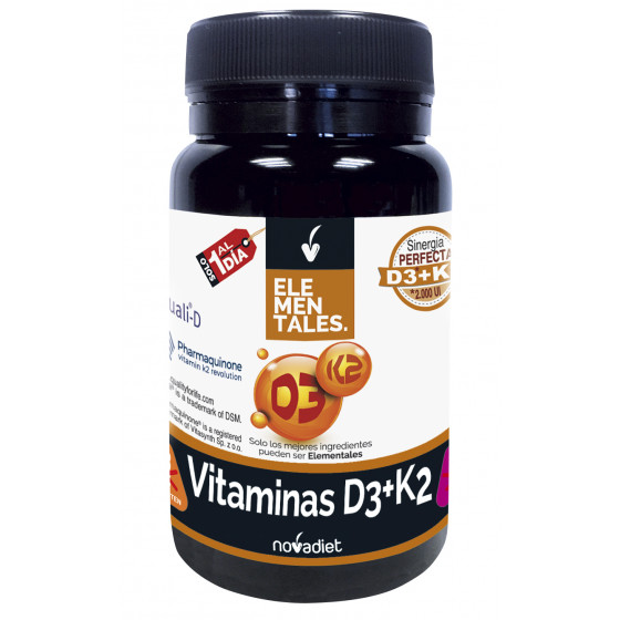 VITAMINA D3+K2 60 CAPS...